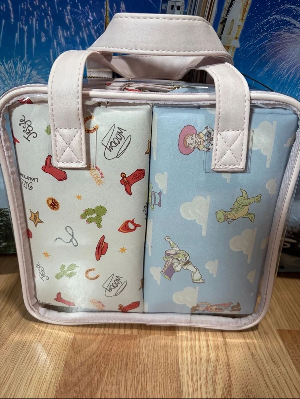 Disney Pixar {Toy Story 5}  3-Piece Travel Cosmetic Makeup Bag Set *Primark*-NEW